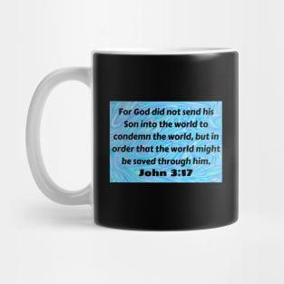 Bible Verse John 3:17 Mug